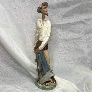 Lladro Porcelain Figurine, Quijote Erguido 12265